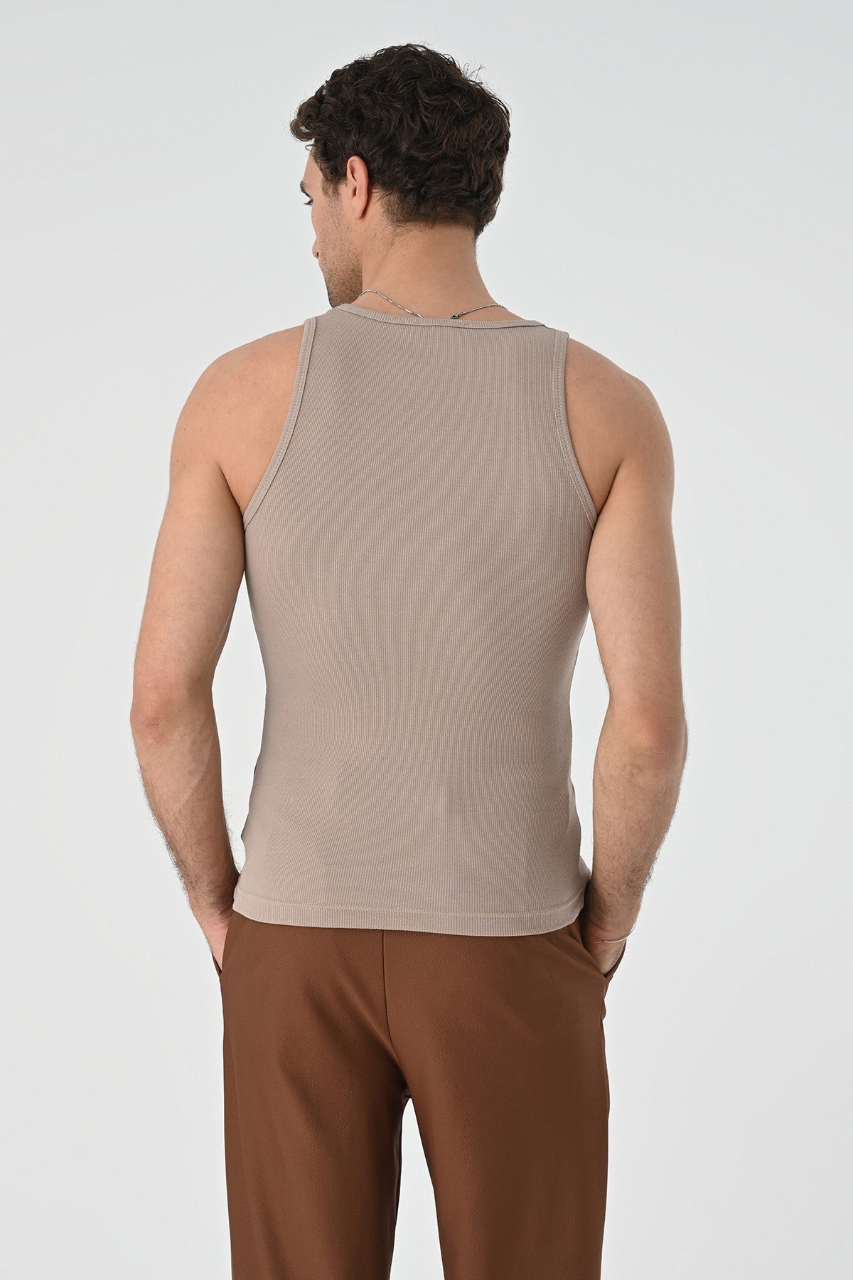 Slim Fit Erkek Atlet