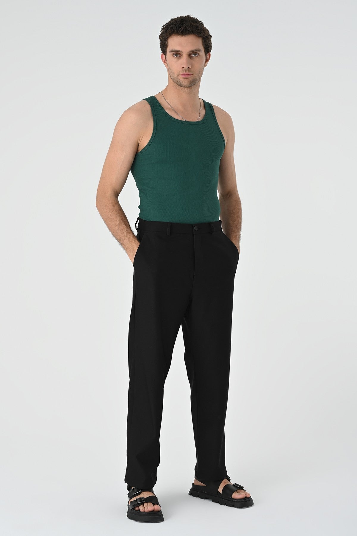 Slim Fit Erkek Atlet