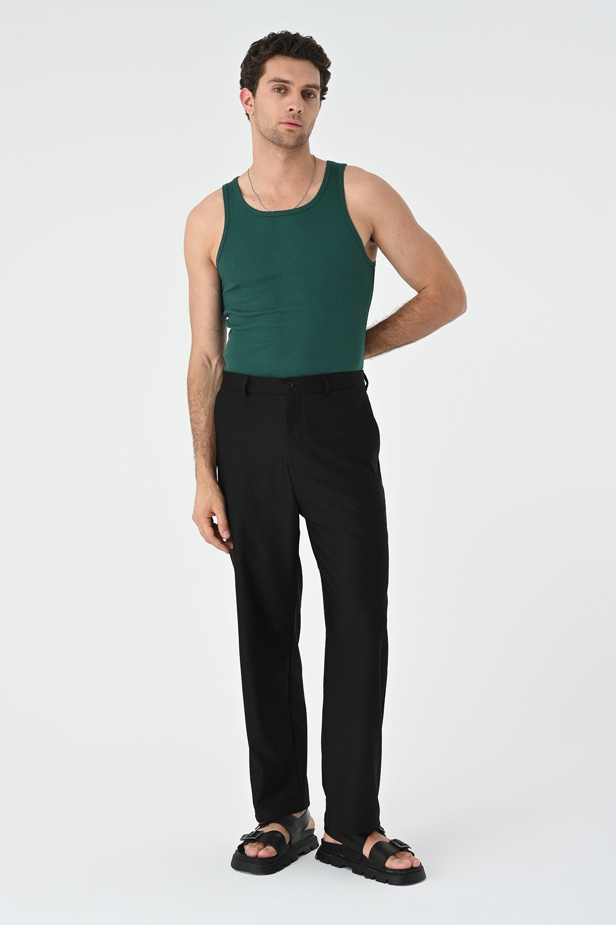 Slim Fit Erkek Atlet