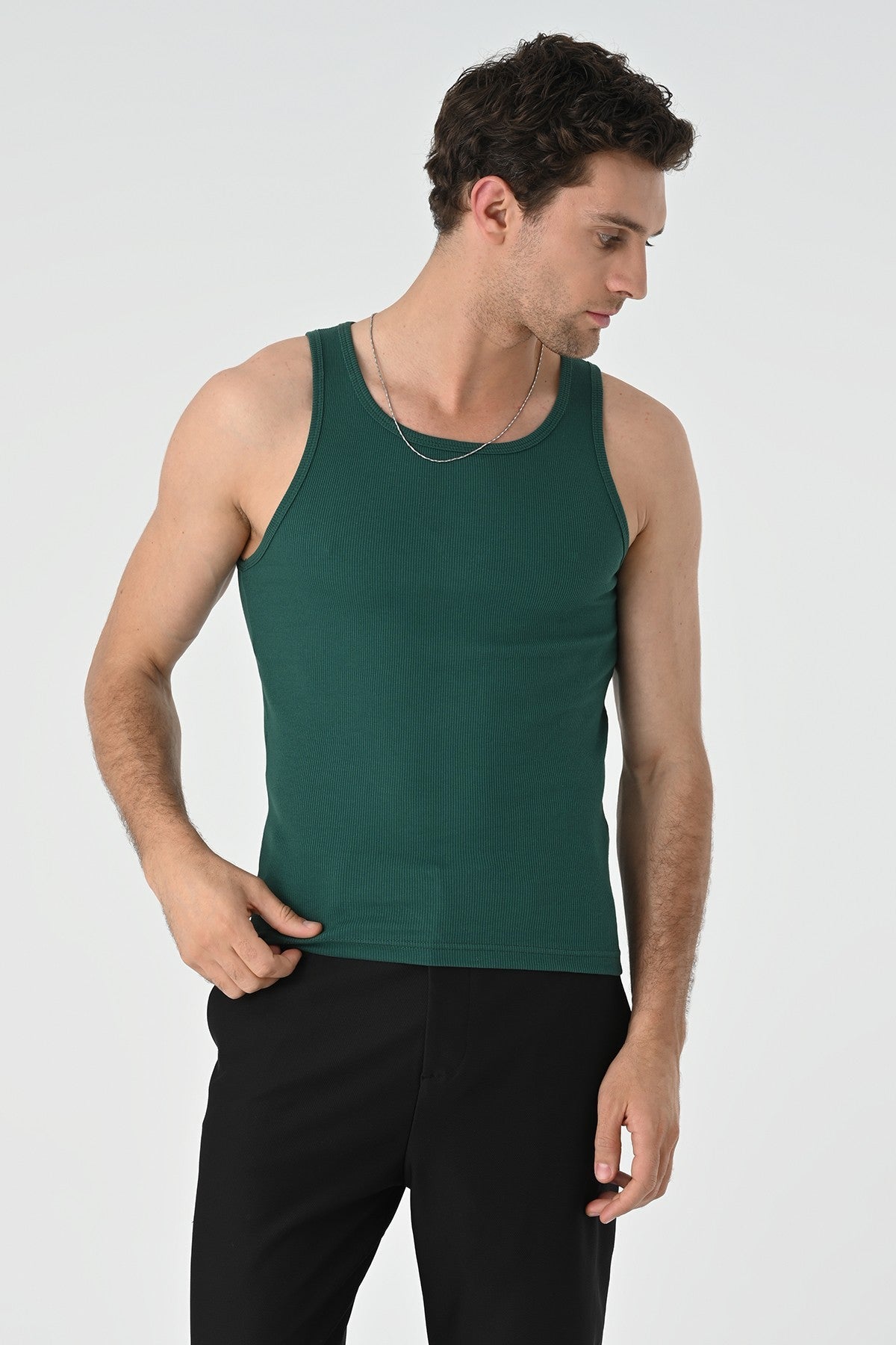 Slim Fit Erkek Atlet