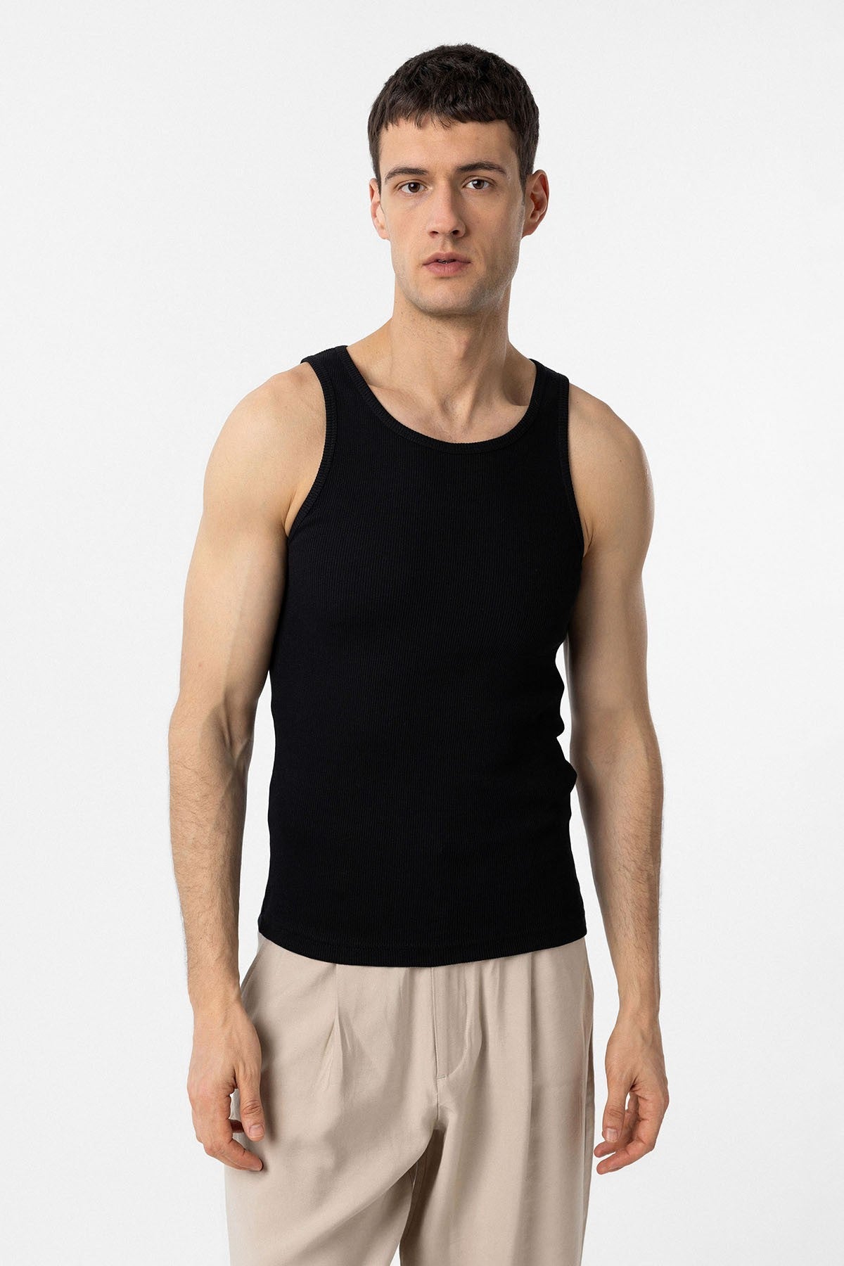 Slim Fit Erkek Atlet