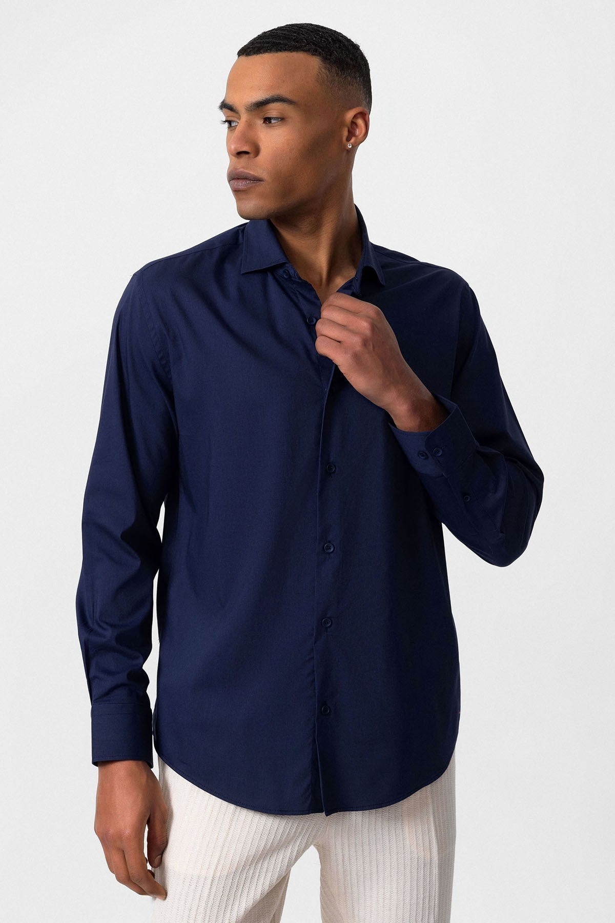 Antioch Slim Fit Klasik Erkek Gömlek