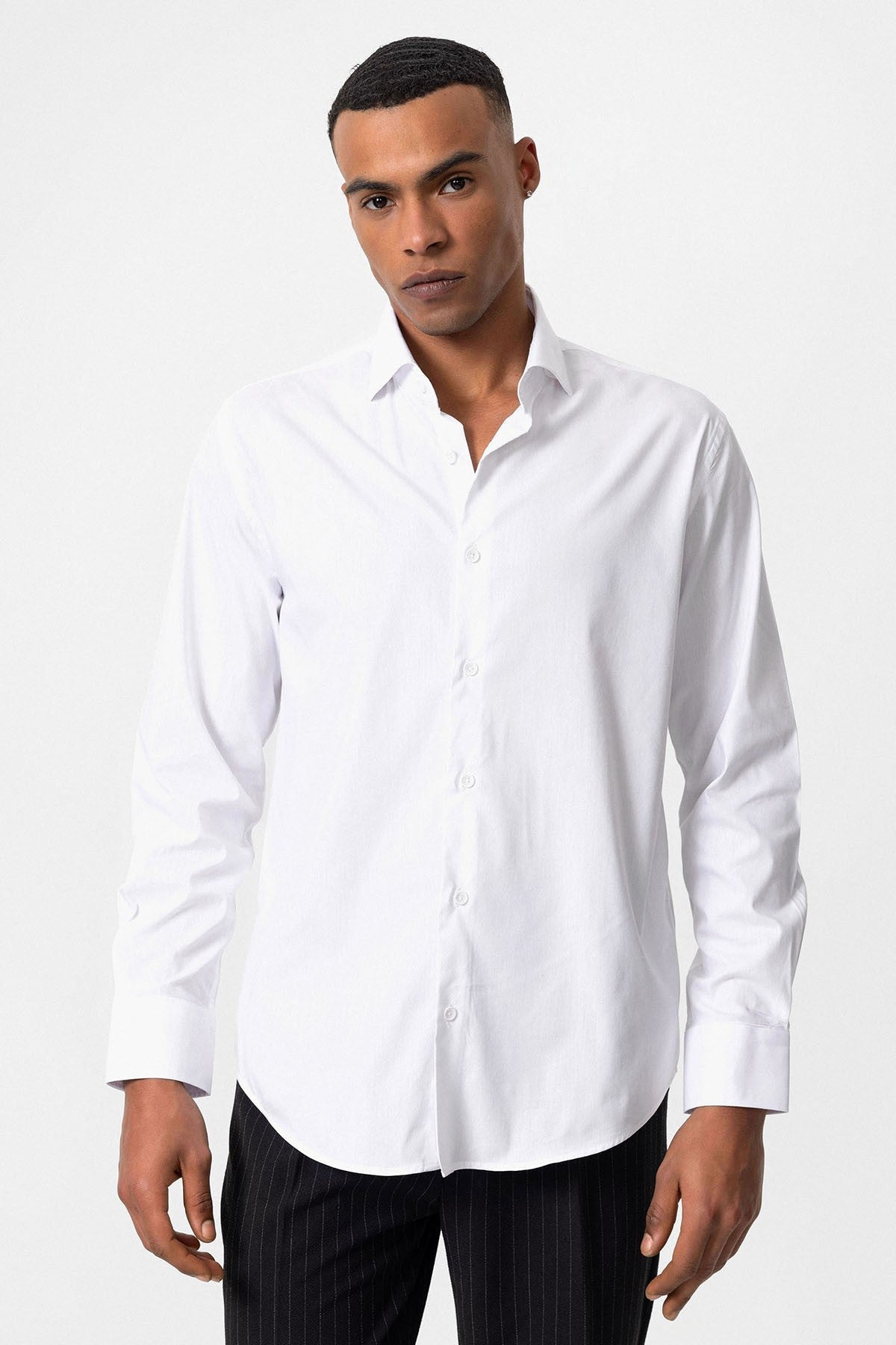 Antioch Slim Fit Klasik Erkek Gömlek
