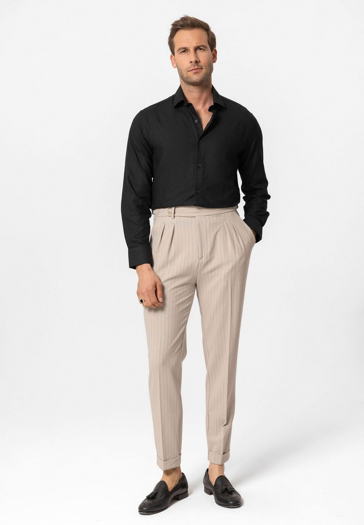 Antioch Uzun Kollu Slim Fit Erkek Gömlek