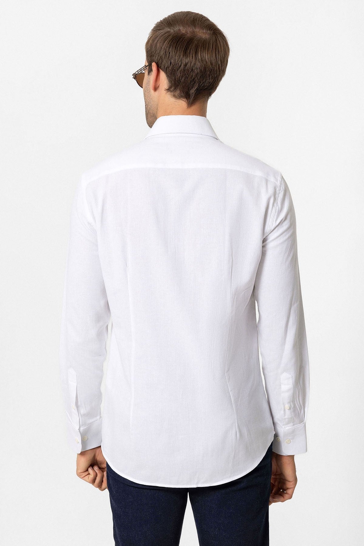 Antioch Uzun Kollu Slim Fit Erkek Gömlek