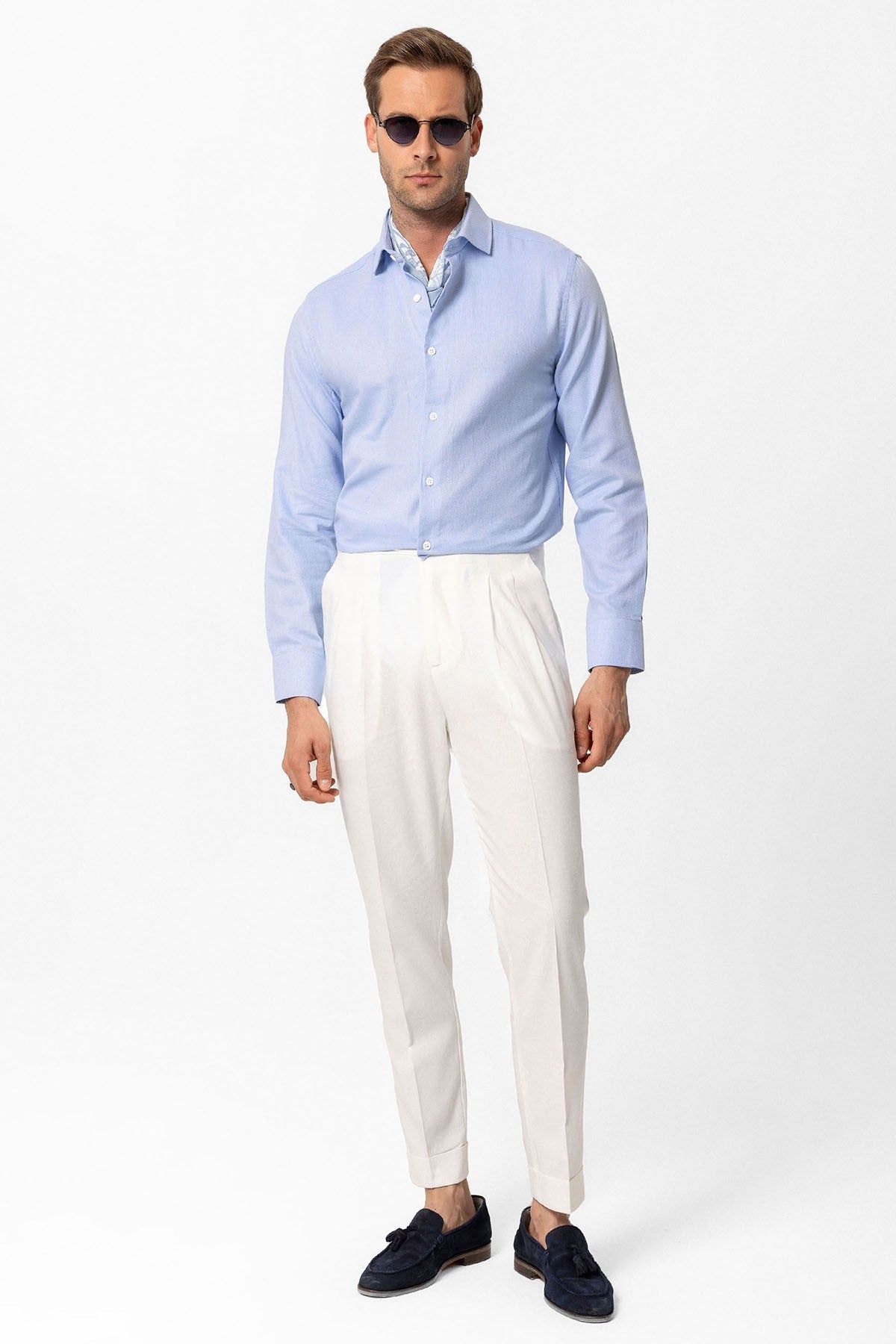 Antioch Uzun Kollu Slim Fit Erkek Gömlek