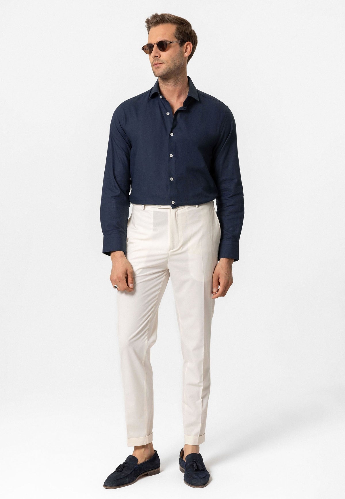 Antioch Uzun Kollu Slim Fit Erkek Gömlek