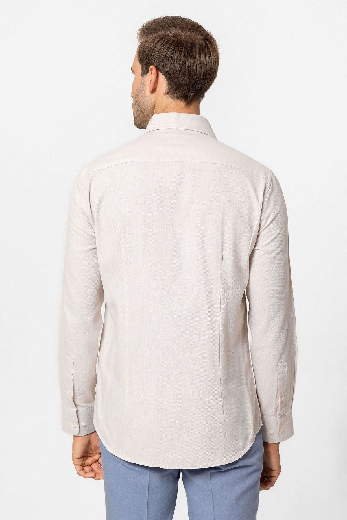 Antioch Uzun Kollu Slim Fit Erkek Gömlek