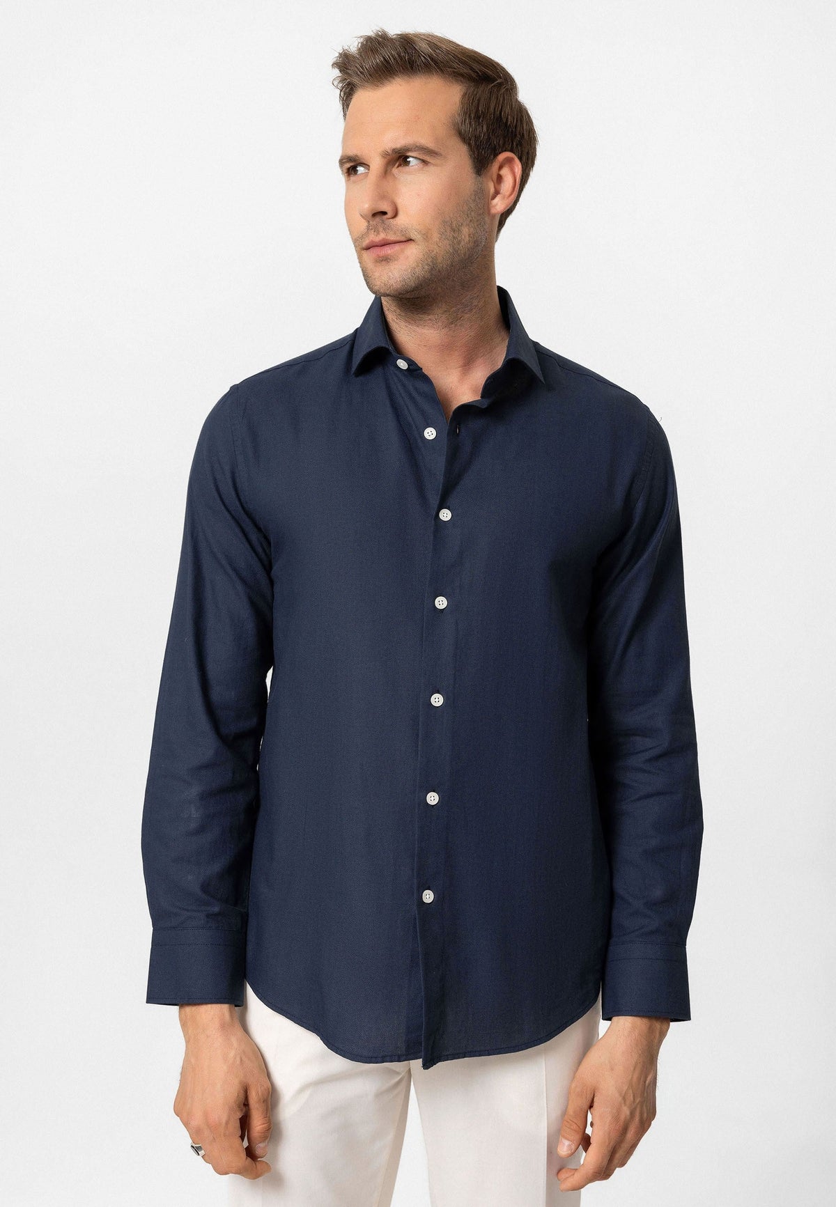 Antioch Uzun Kollu Slim Fit Erkek Gömlek