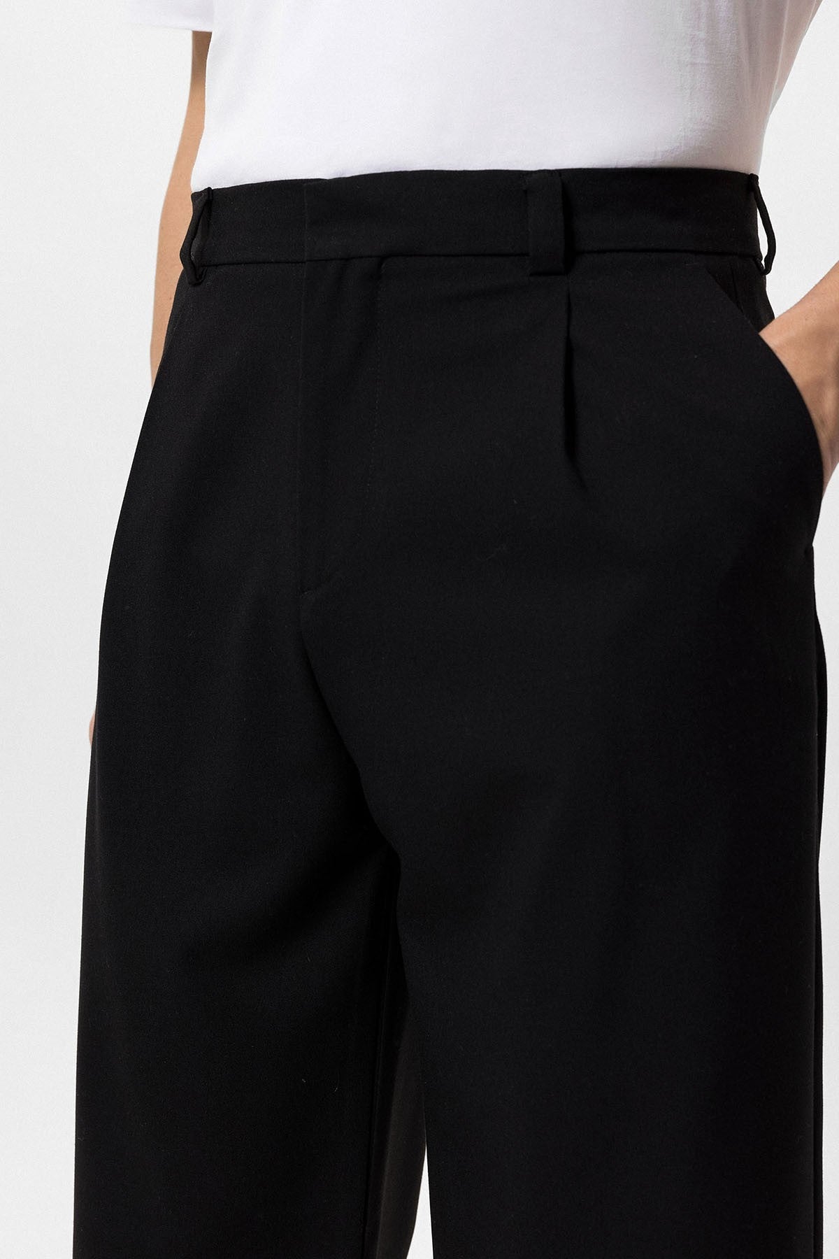 Yüksek Bel Baggy Erkek Pantolon