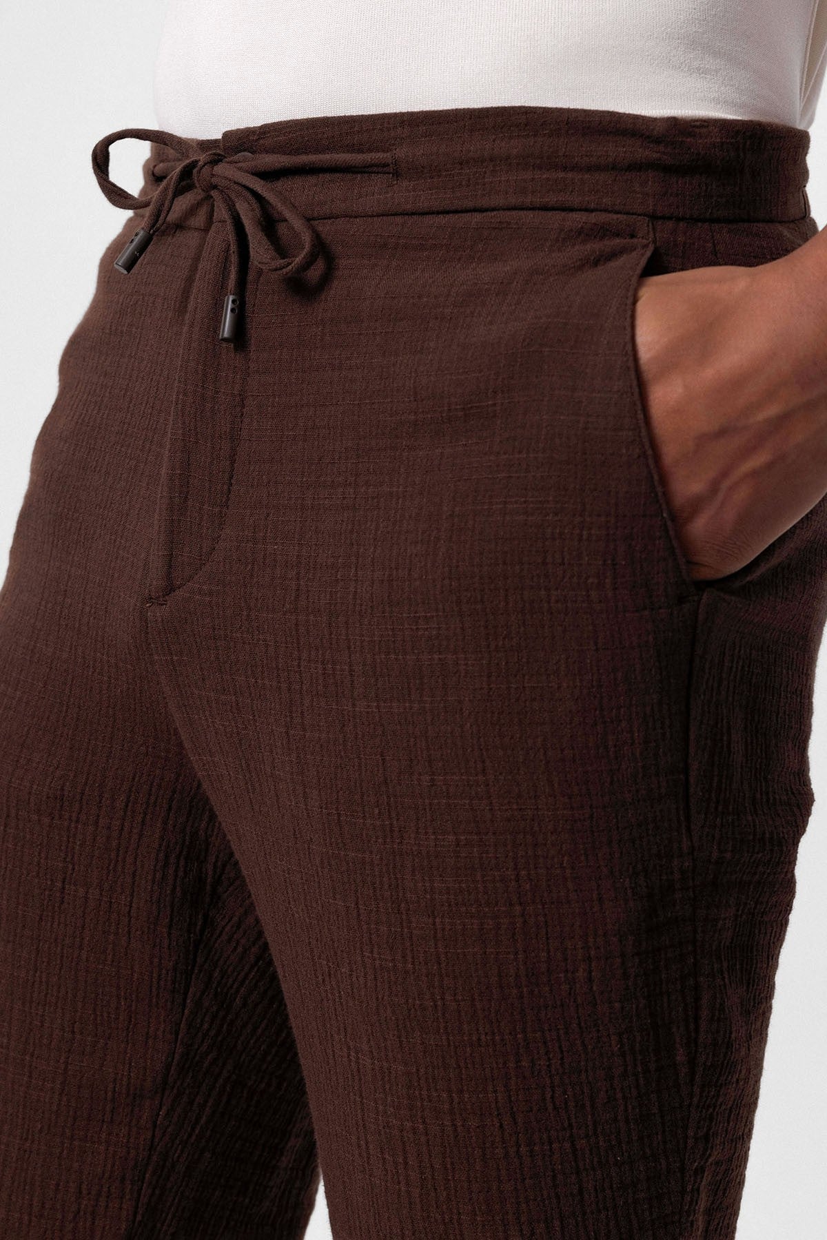 Antioch Regular Fit Beli İpli Erkek Pantolon