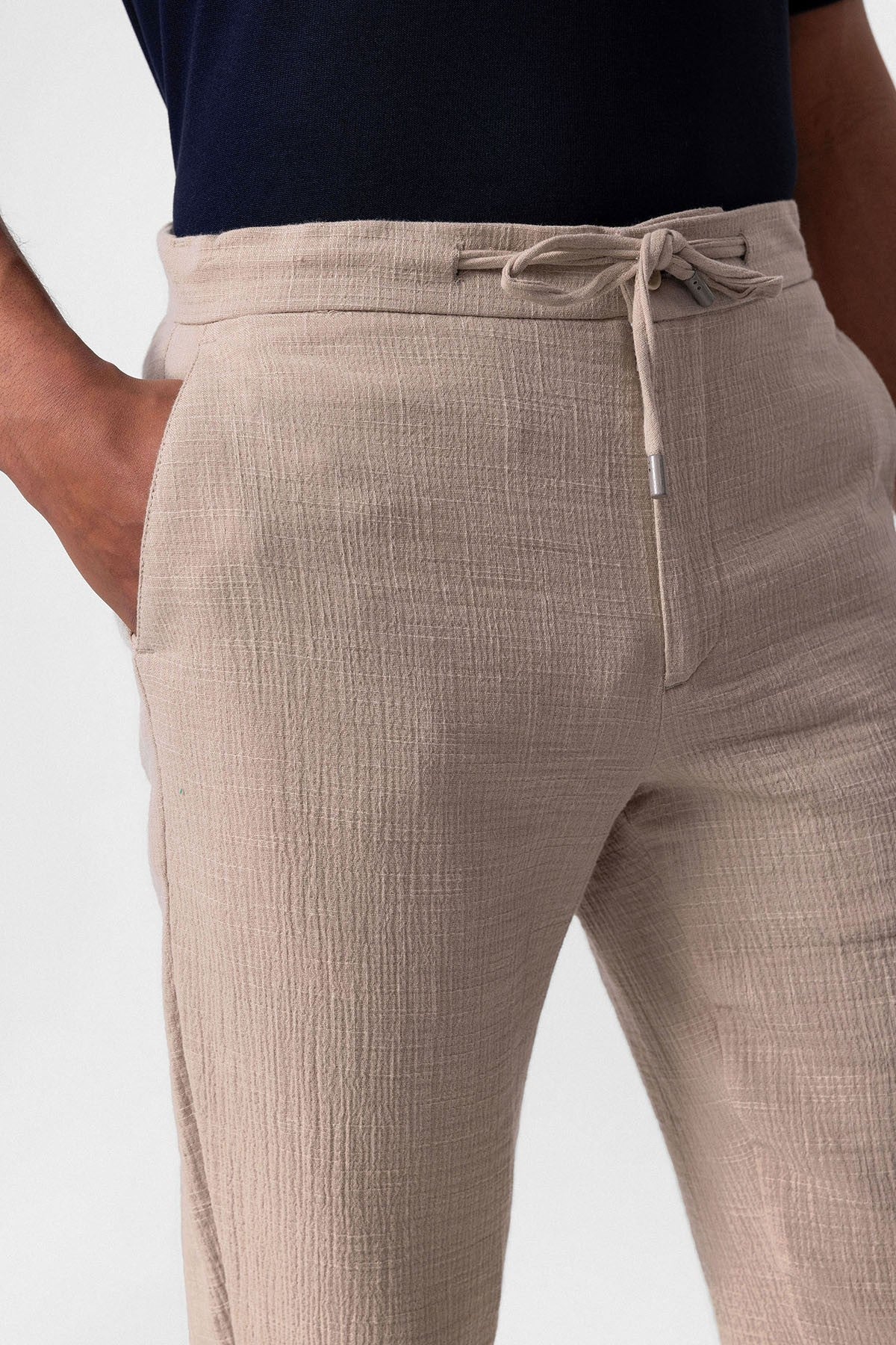 Antioch Regular Fit Beli İpli Erkek Pantolon