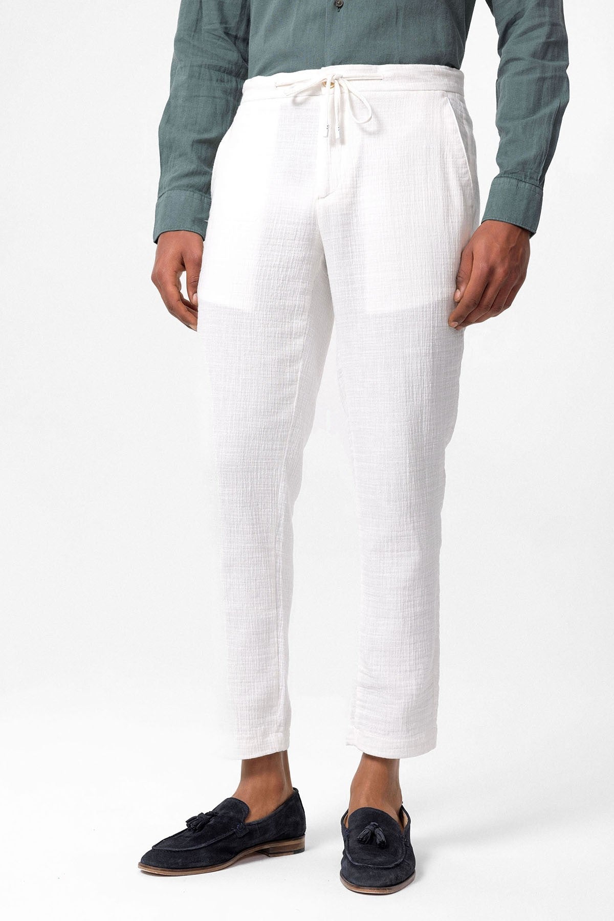 Antioch Regular Fit Beli İpli Erkek Pantolon