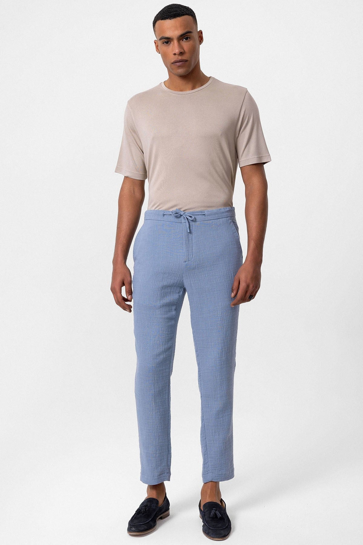 Antioch Regular Fit Beli İpli Erkek Pantolon