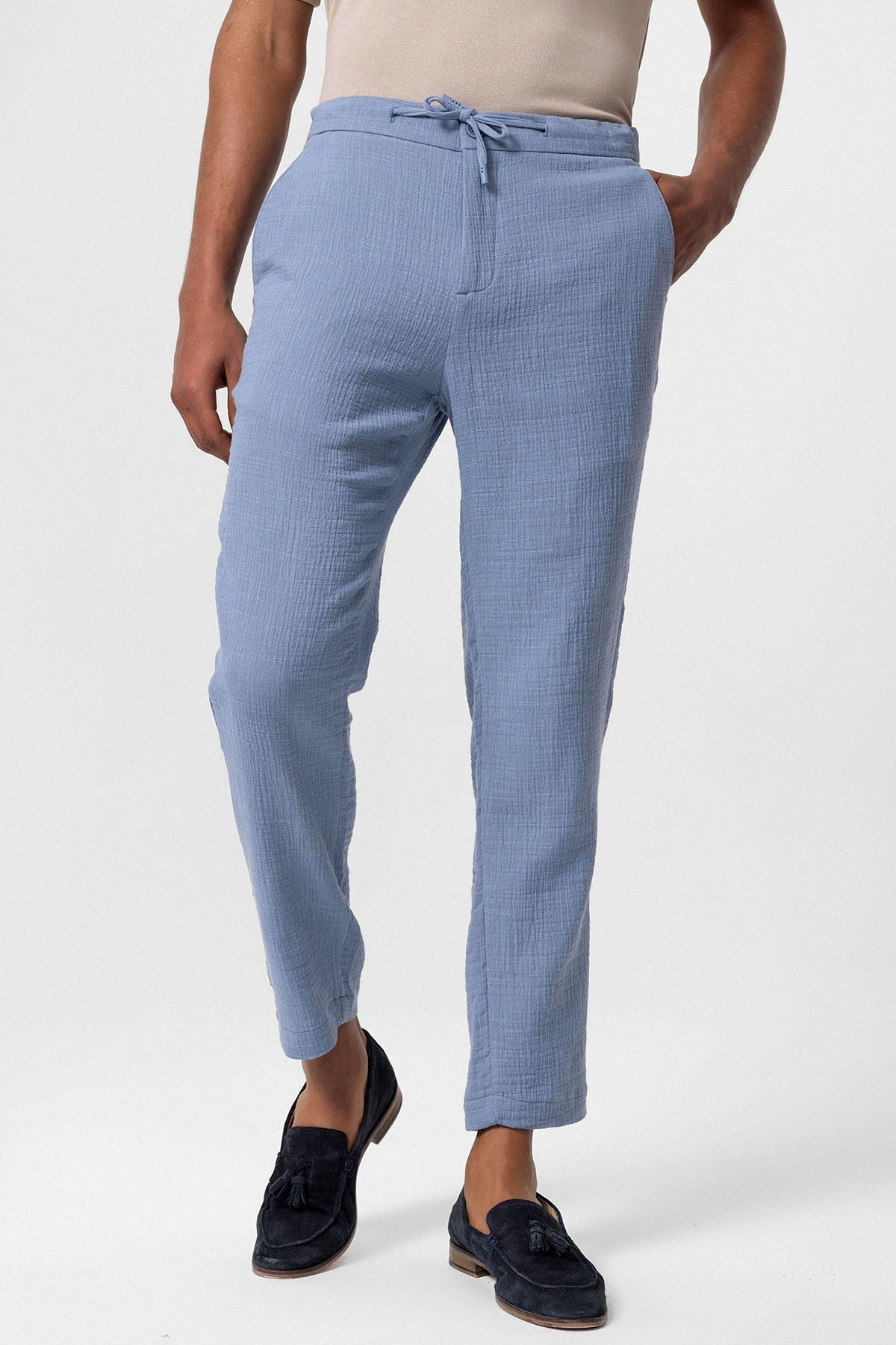 Antioch Regular Fit Beli İpli Erkek Pantolon
