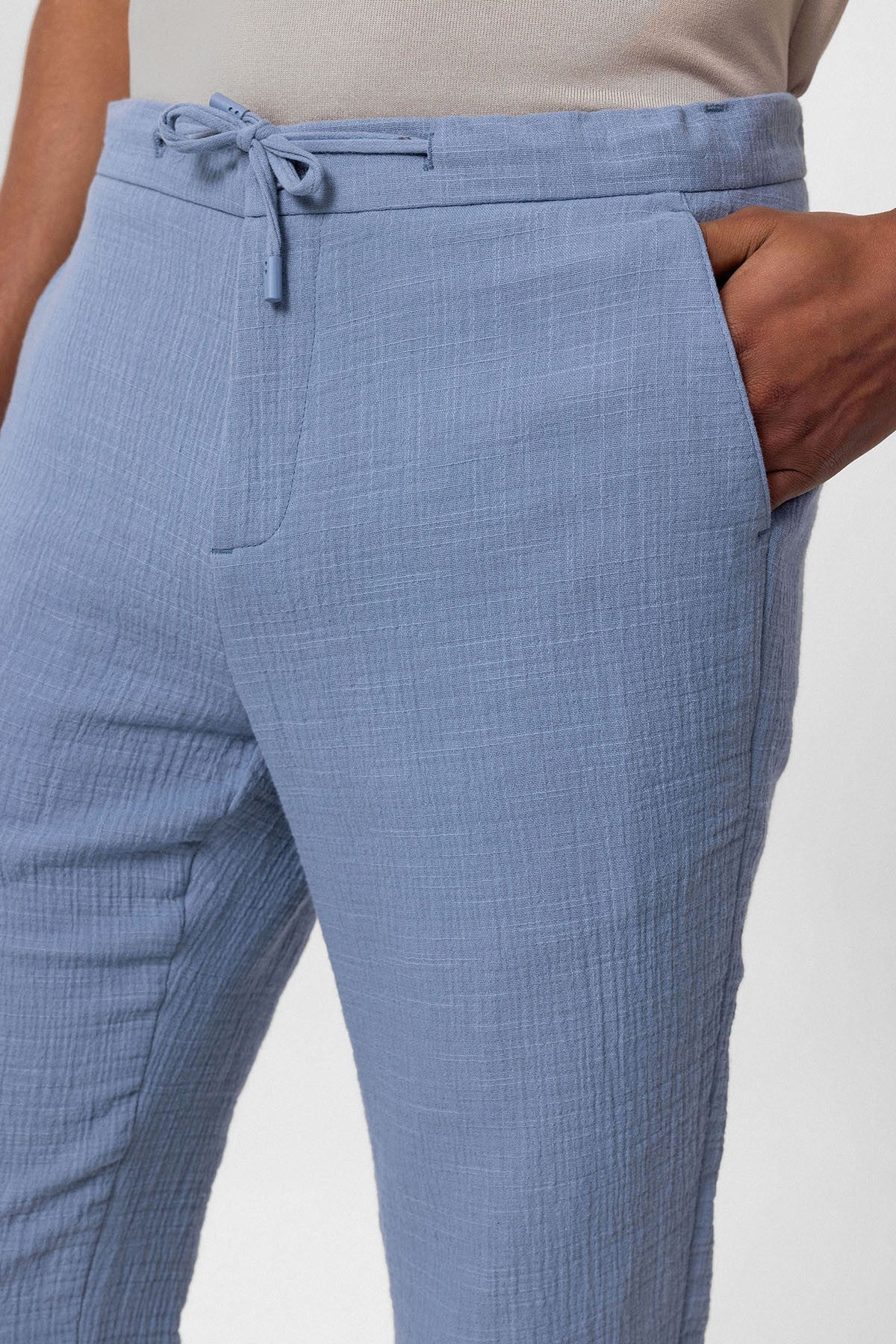 Antioch Regular Fit Beli İpli Erkek Pantolon