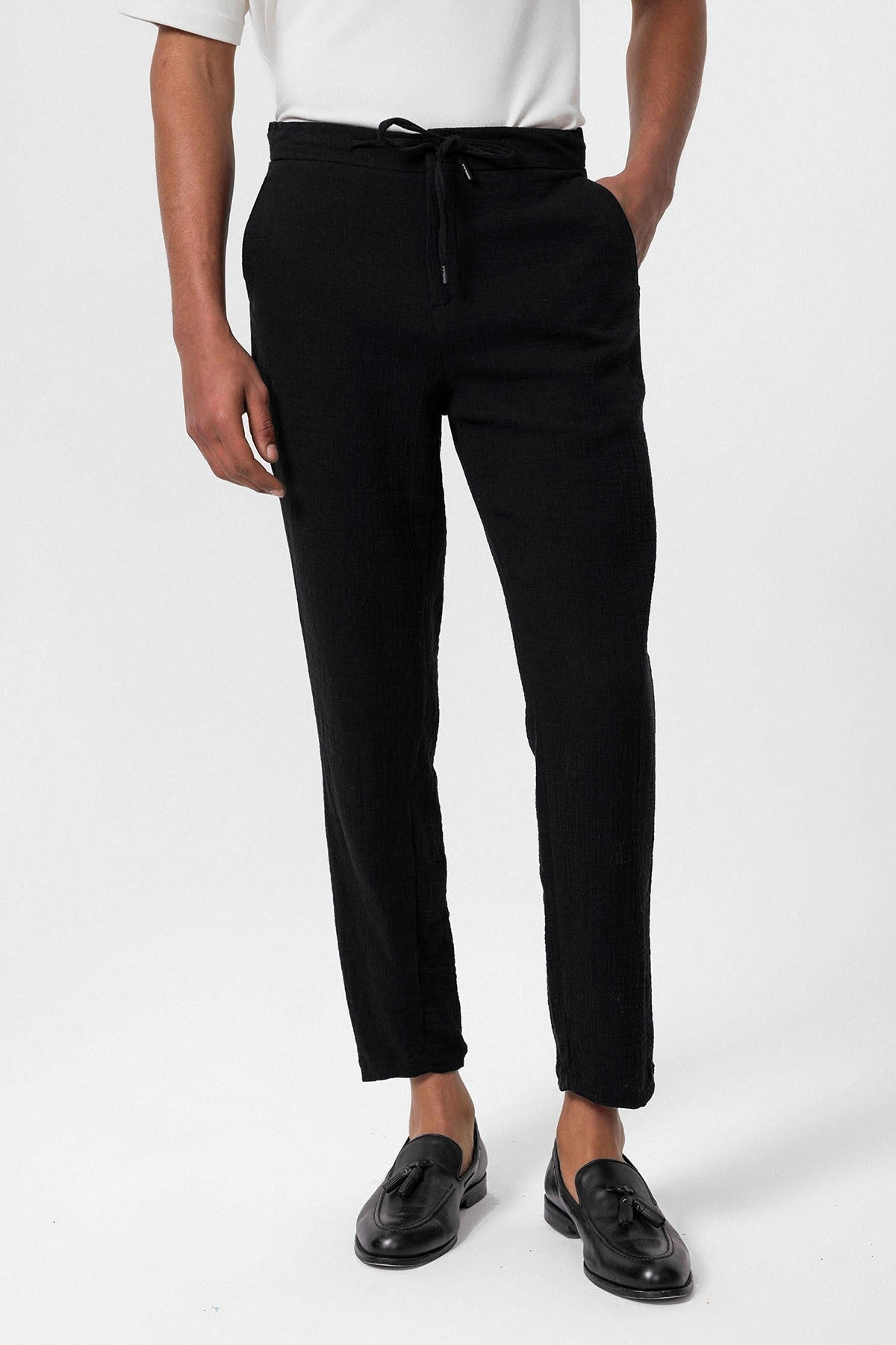 Antioch Regular Fit Beli İpli Erkek Pantolon