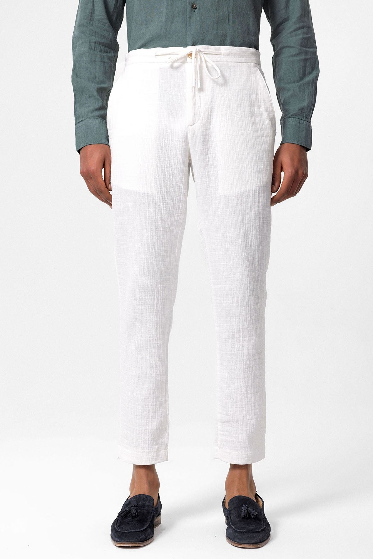 Antioch Regular Fit Beli İpli Erkek Pantolon