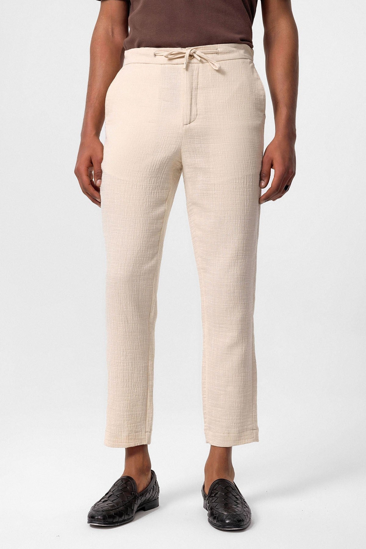 Antioch Regular Fit Beli İpli Erkek Pantolon