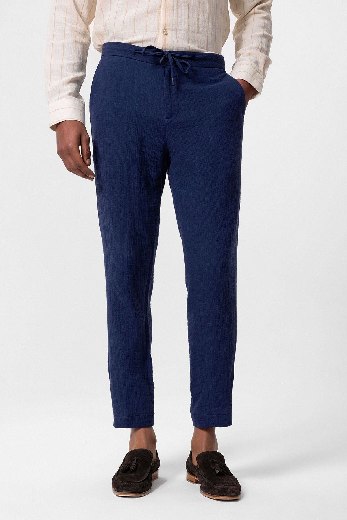 Antioch Regular Fit Beli İpli Erkek Pantolon