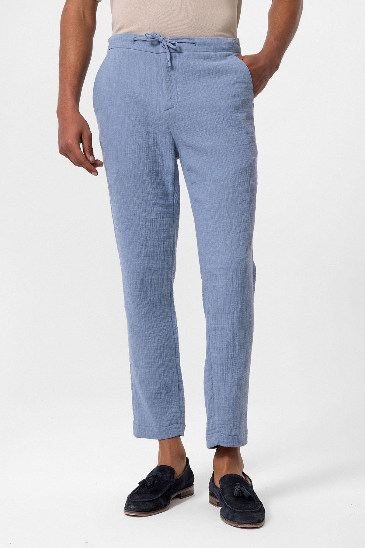 Antioch Regular Fit Beli İpli Erkek Pantolon