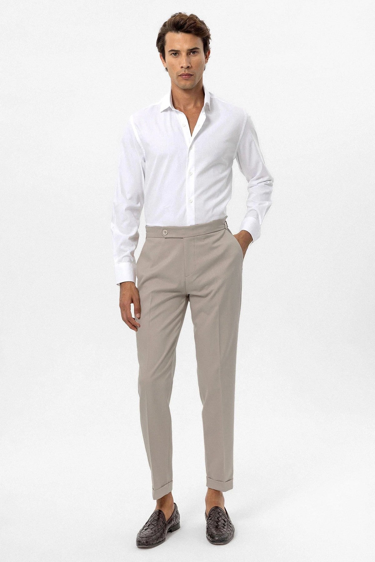 Antioch Yüksek Bel Regular Fit Erkek Pantolon