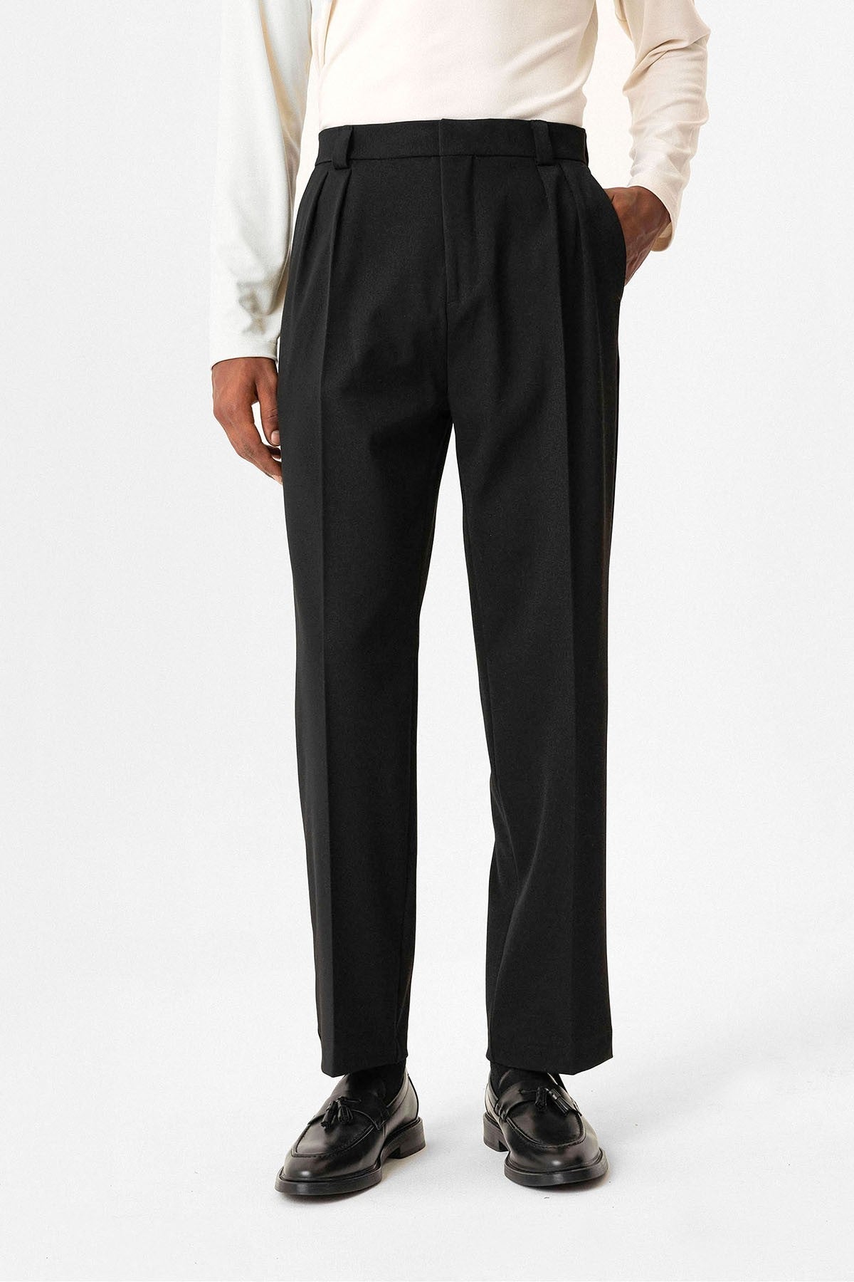 Antioch Yüksek Bel Pileli Relaxed Fit Baggy Erkek Pantolon