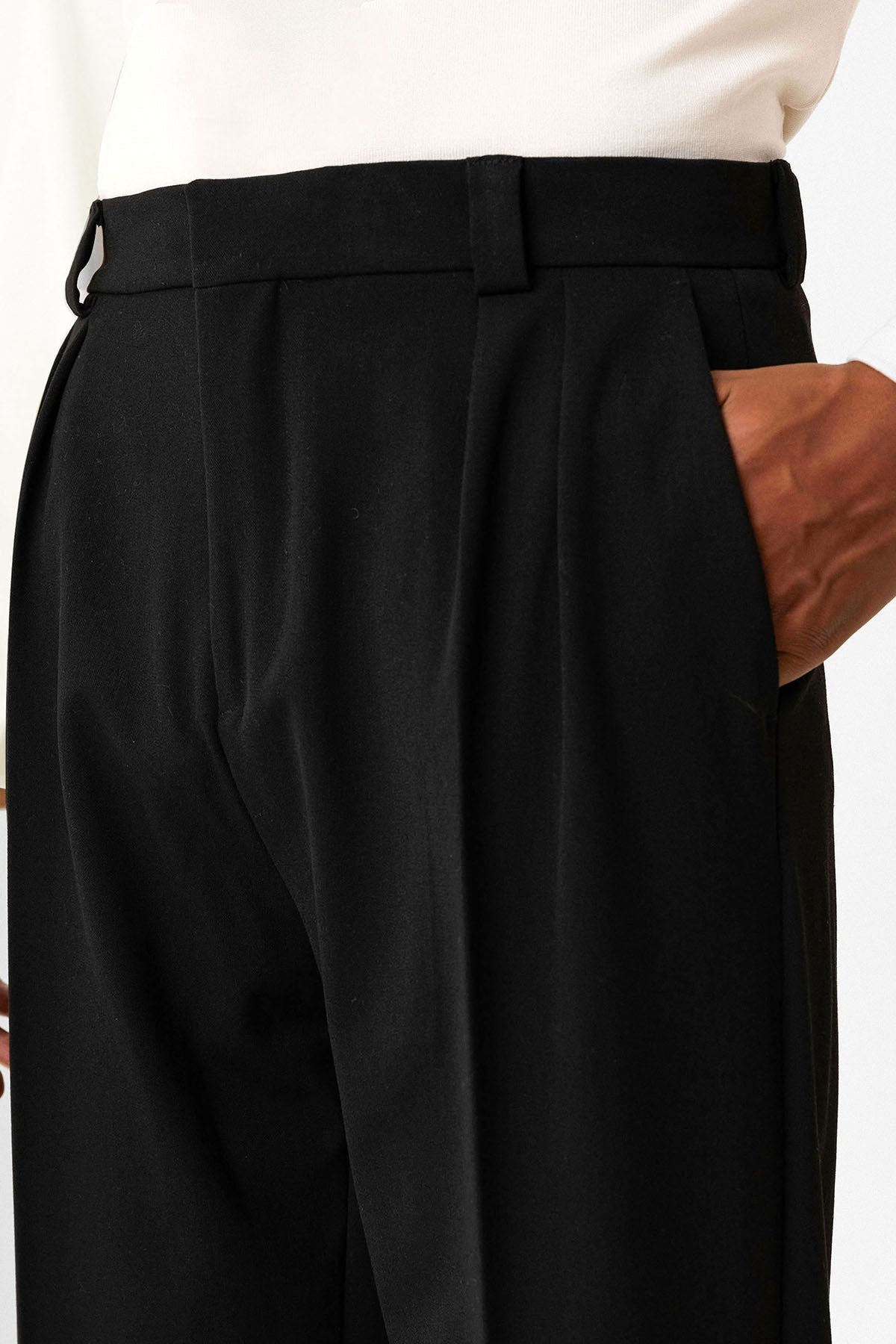 Antioch Yüksek Bel Pileli Relaxed Fit Baggy Erkek Pantolon