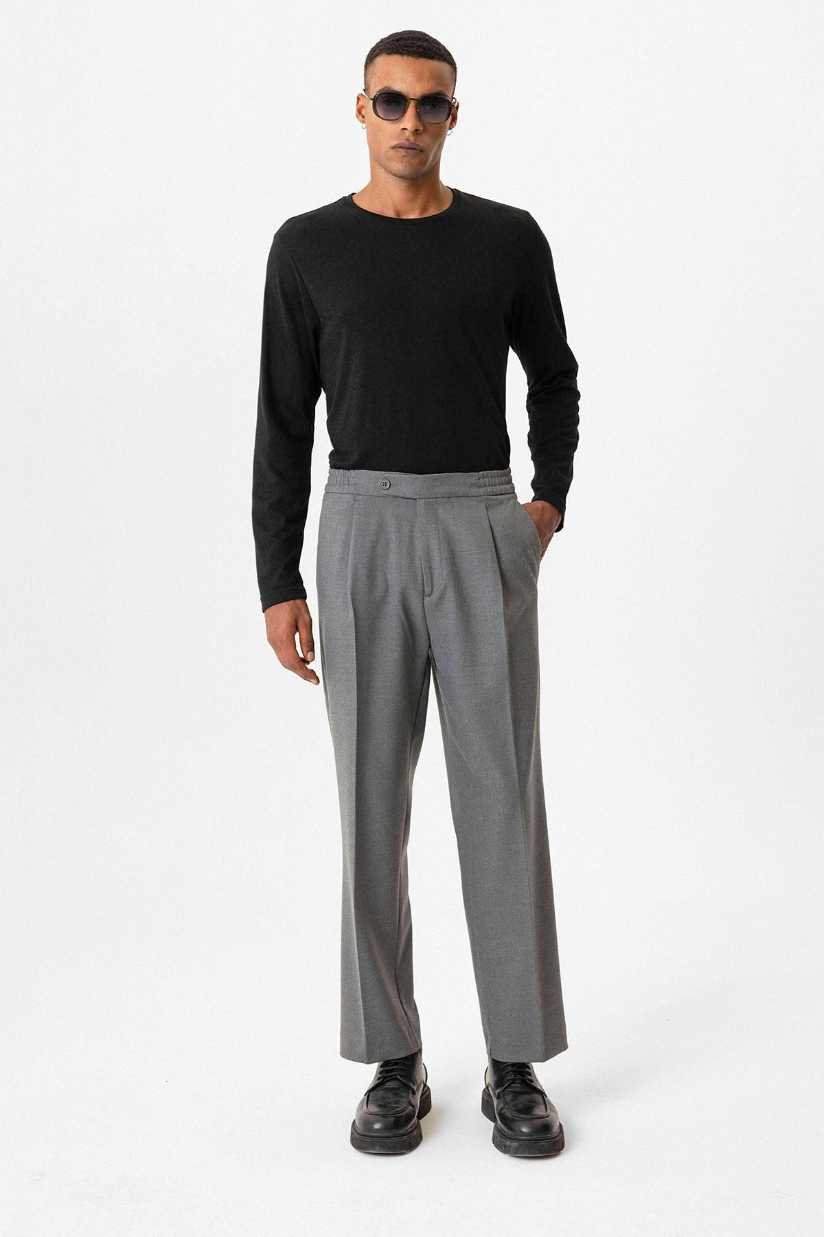 Antioch Elastik Belli Baggy Erkek Pantolon