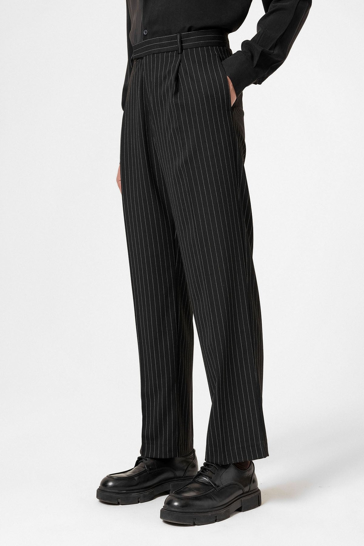 Antioch Çizgili Relaxed Fit Erkek Pantolon