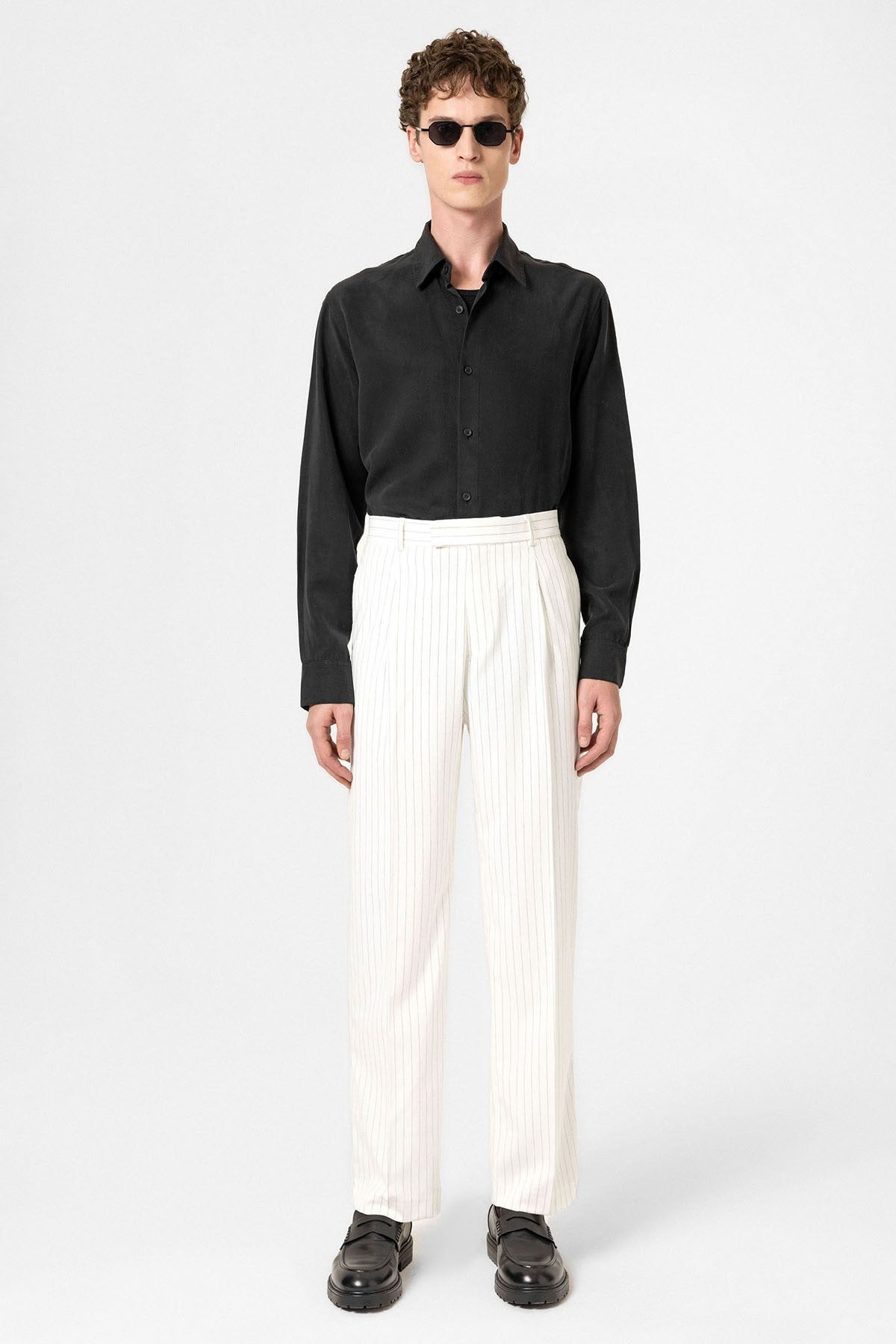 Antioch Çizgili Relaxed Fit Erkek Pantolon