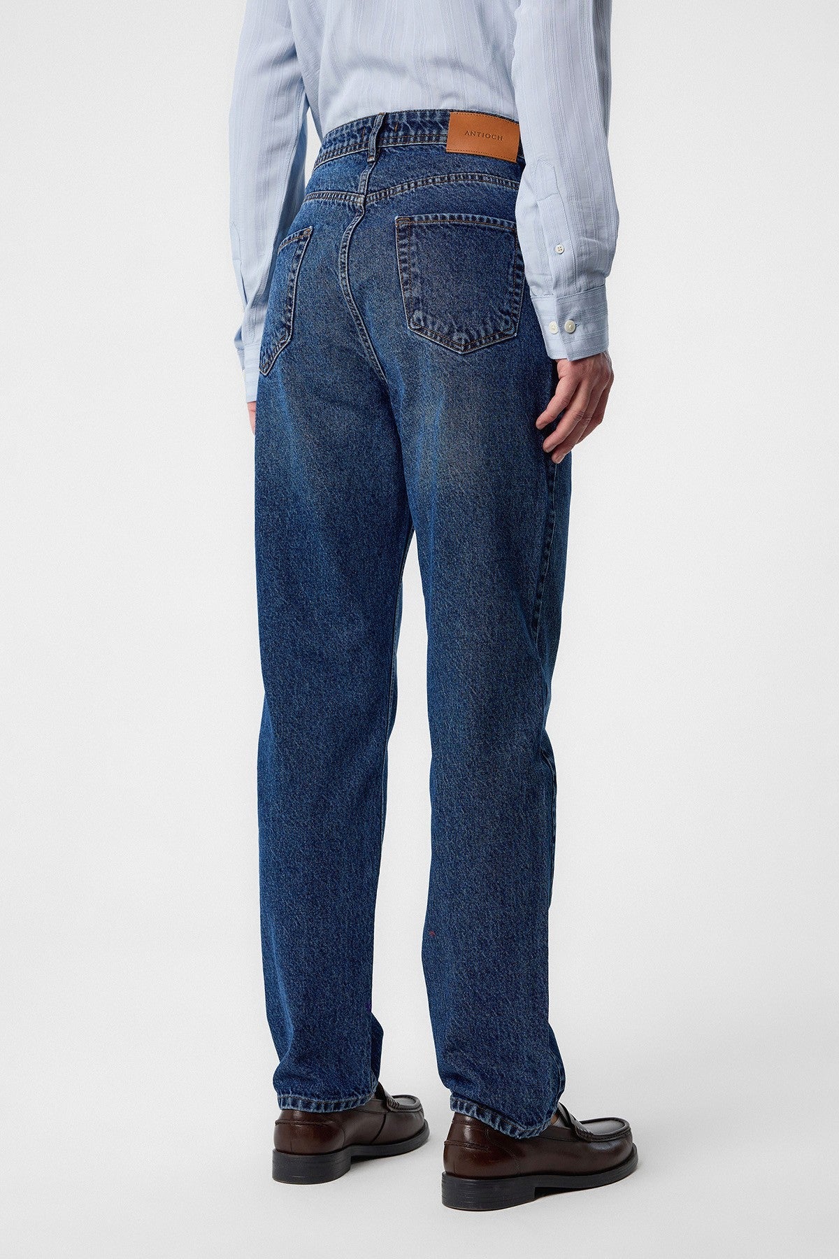 Antioch Yüksek Bel Regular Fit Erkek Kot Pantolon