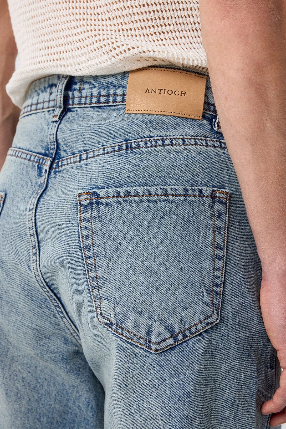 Antioch Yüksek Bel Regular Fit Erkek Kot Pantolon