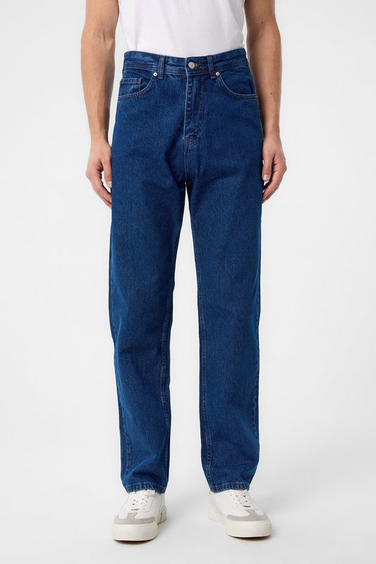 Antioch Yüksek Bel Regular Fit Erkek Kot Pantolon