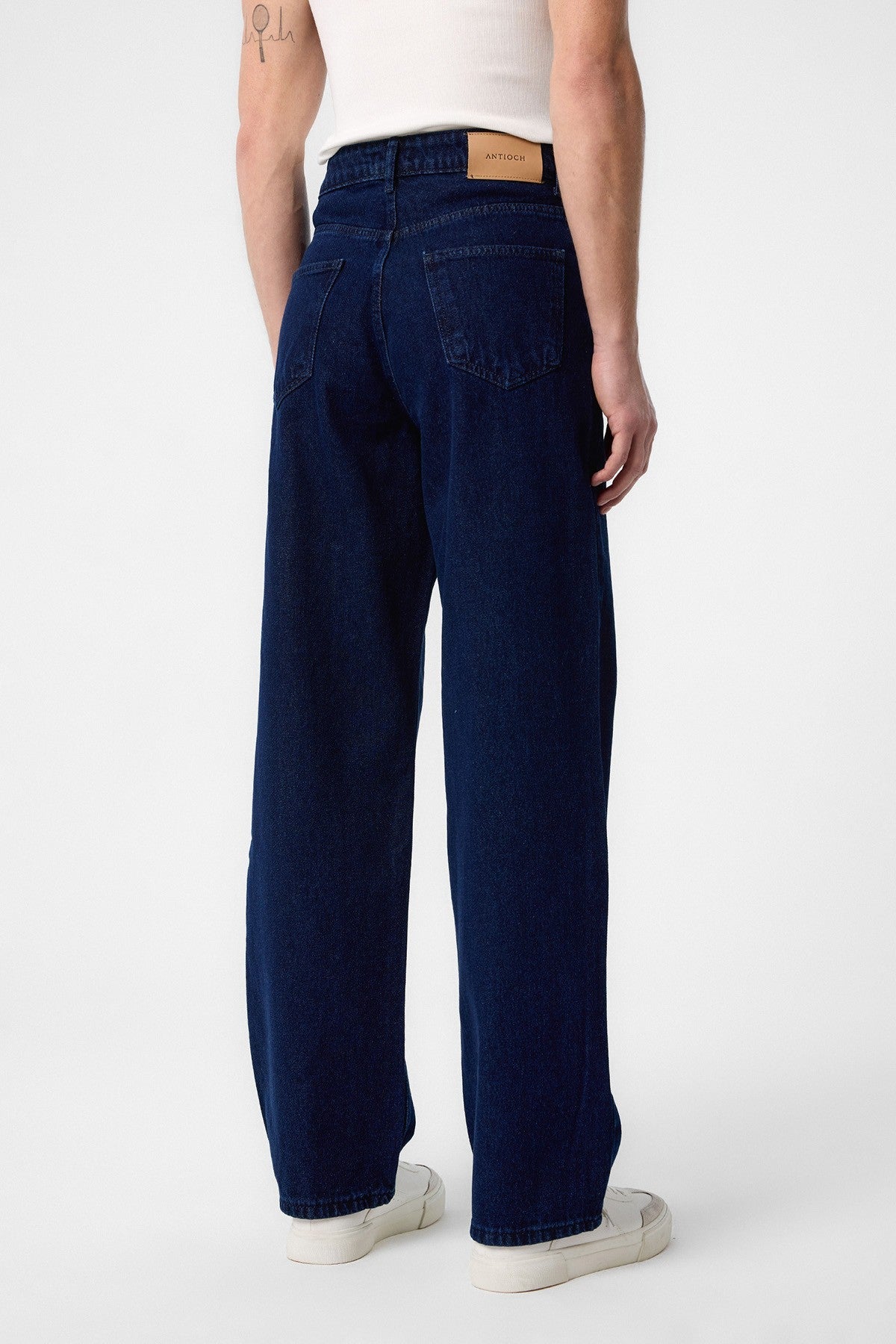 Antioch Yüksek Bel Relaxed Fit Erkek Kot Pantolon