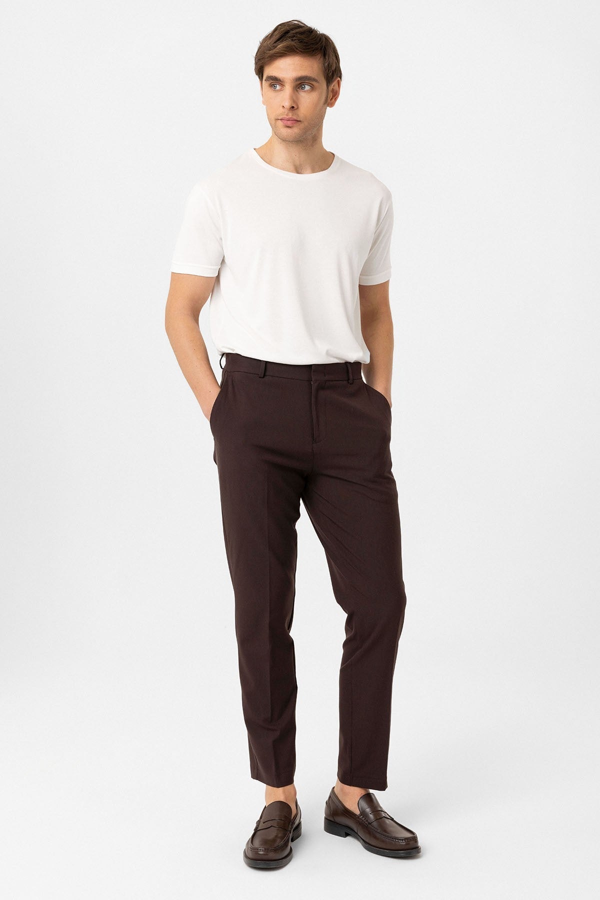 Slim Fit Comfort Erkek Pantolon