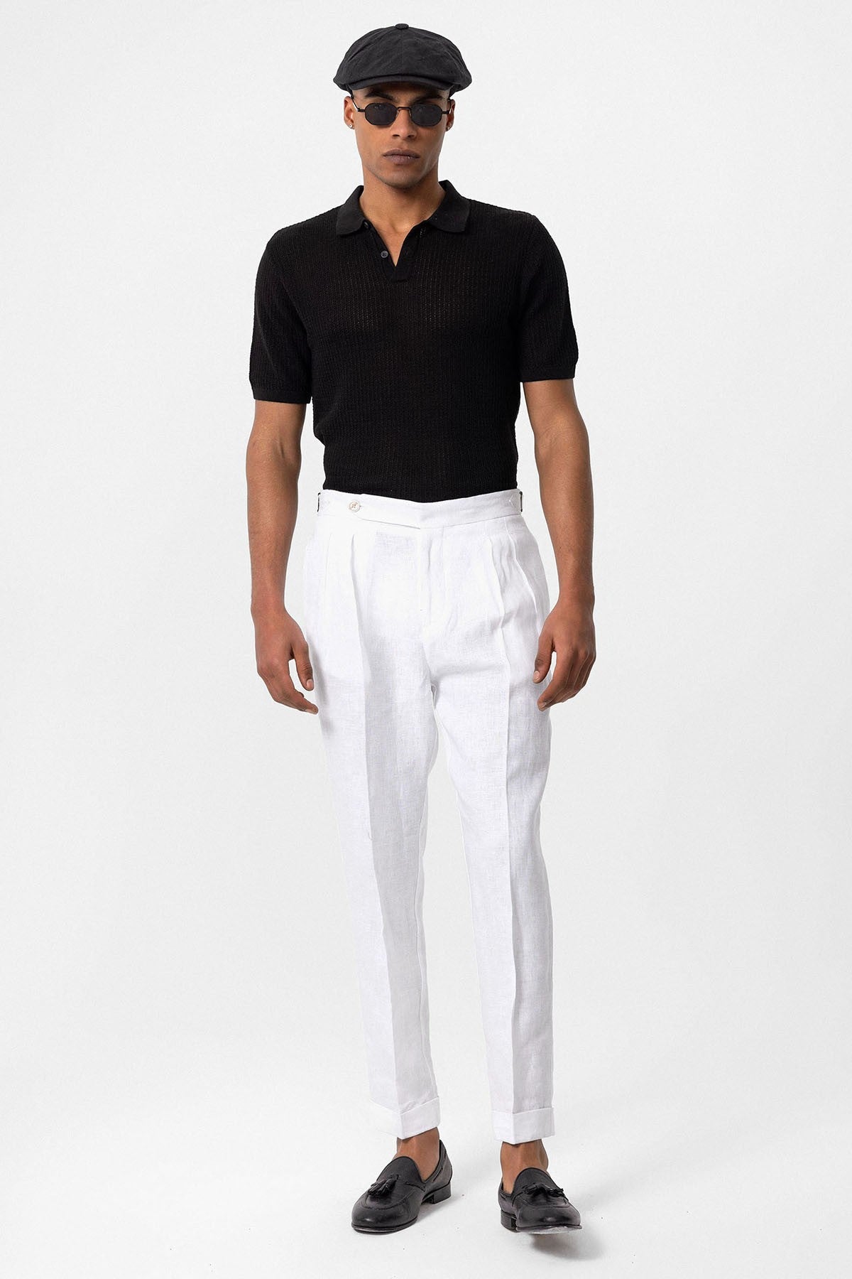 Antioch Polo Yaka Örme Erkek Triko T-Shirt