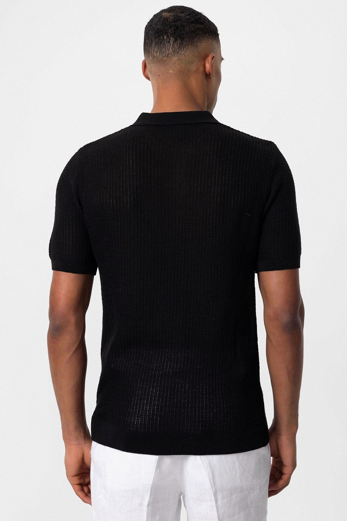Antioch Polo Yaka Örme Erkek Triko T-Shirt