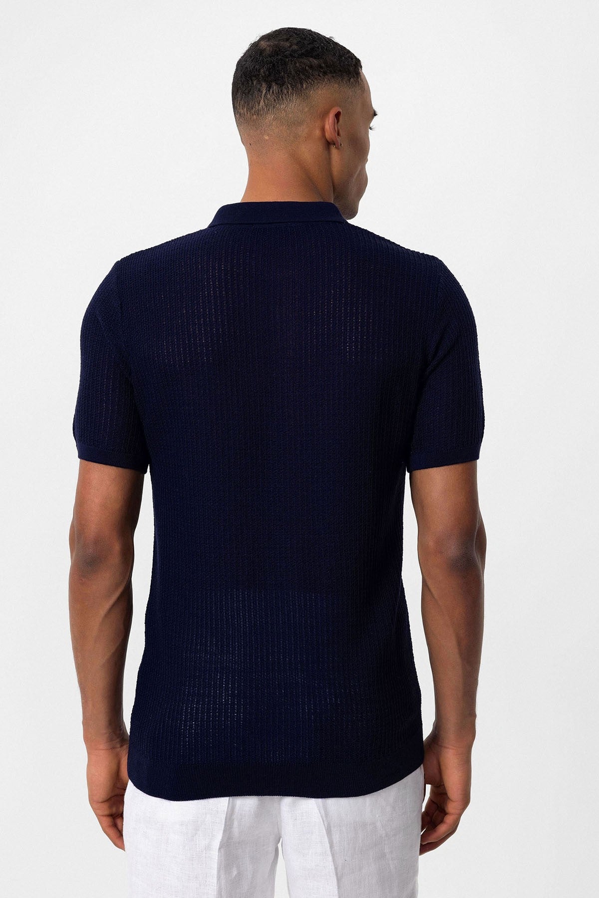 Antioch Polo Yaka Örme Erkek Triko T-Shirt