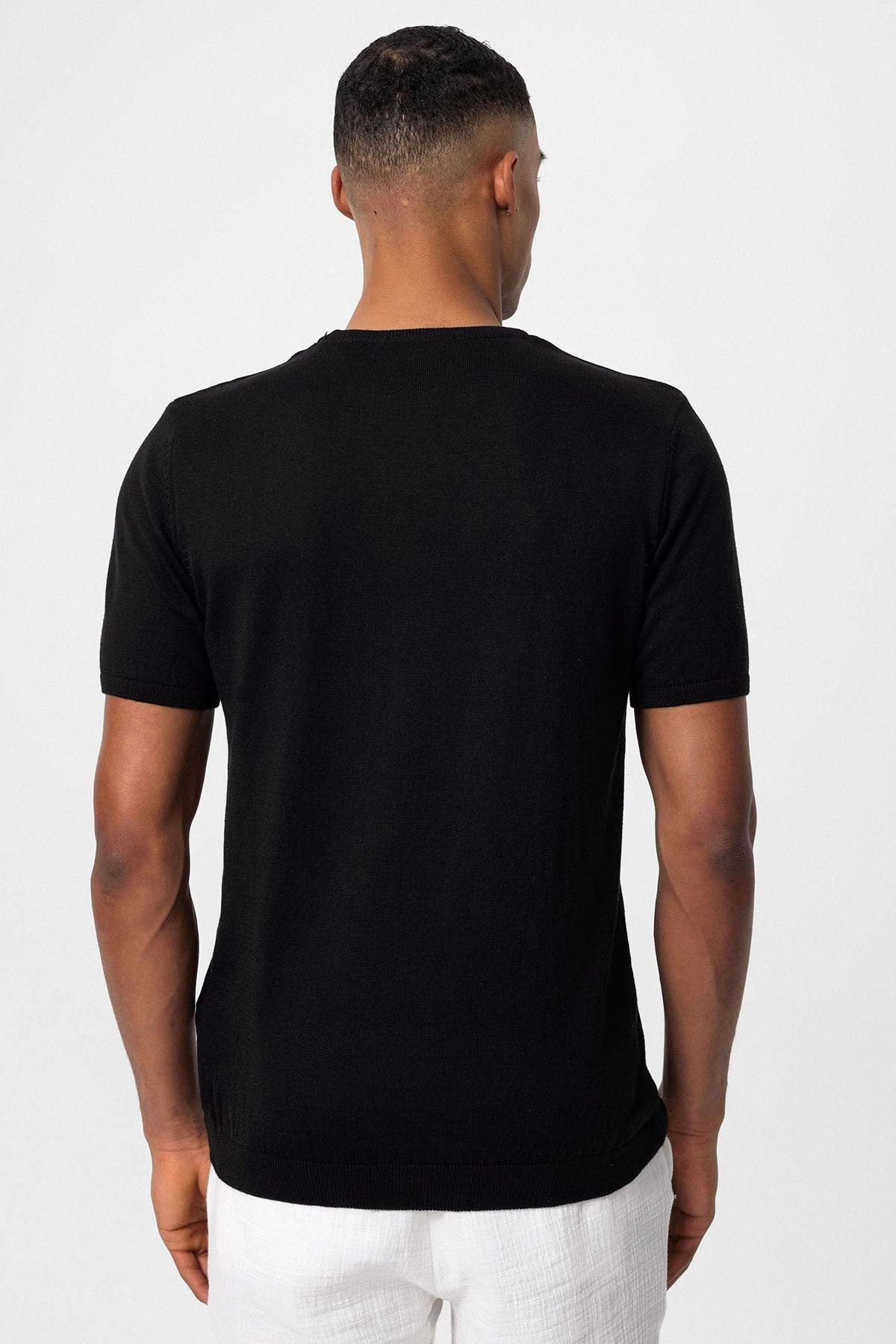Antioch Bisiklet Yaka Erkek Triko T-Shirt