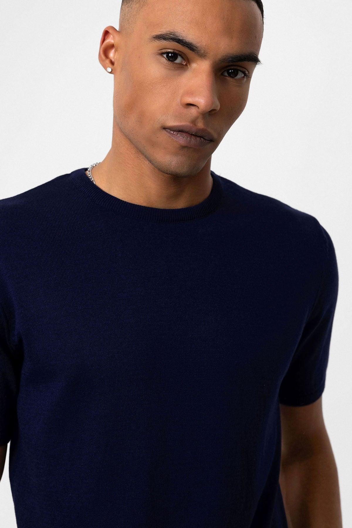 Antioch Bisiklet Yaka Erkek Triko T-Shirt