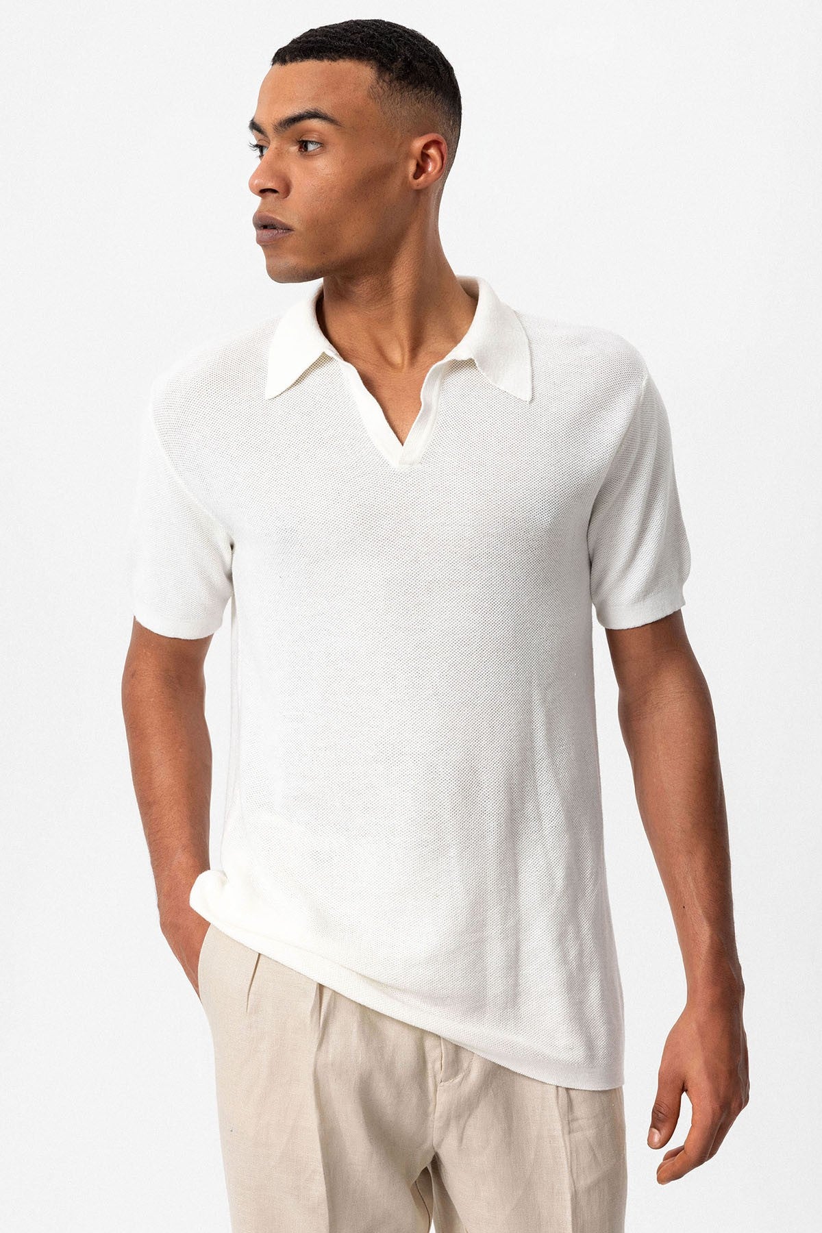 Antioch Polo Yaka Erkek Triko T-Shirt
