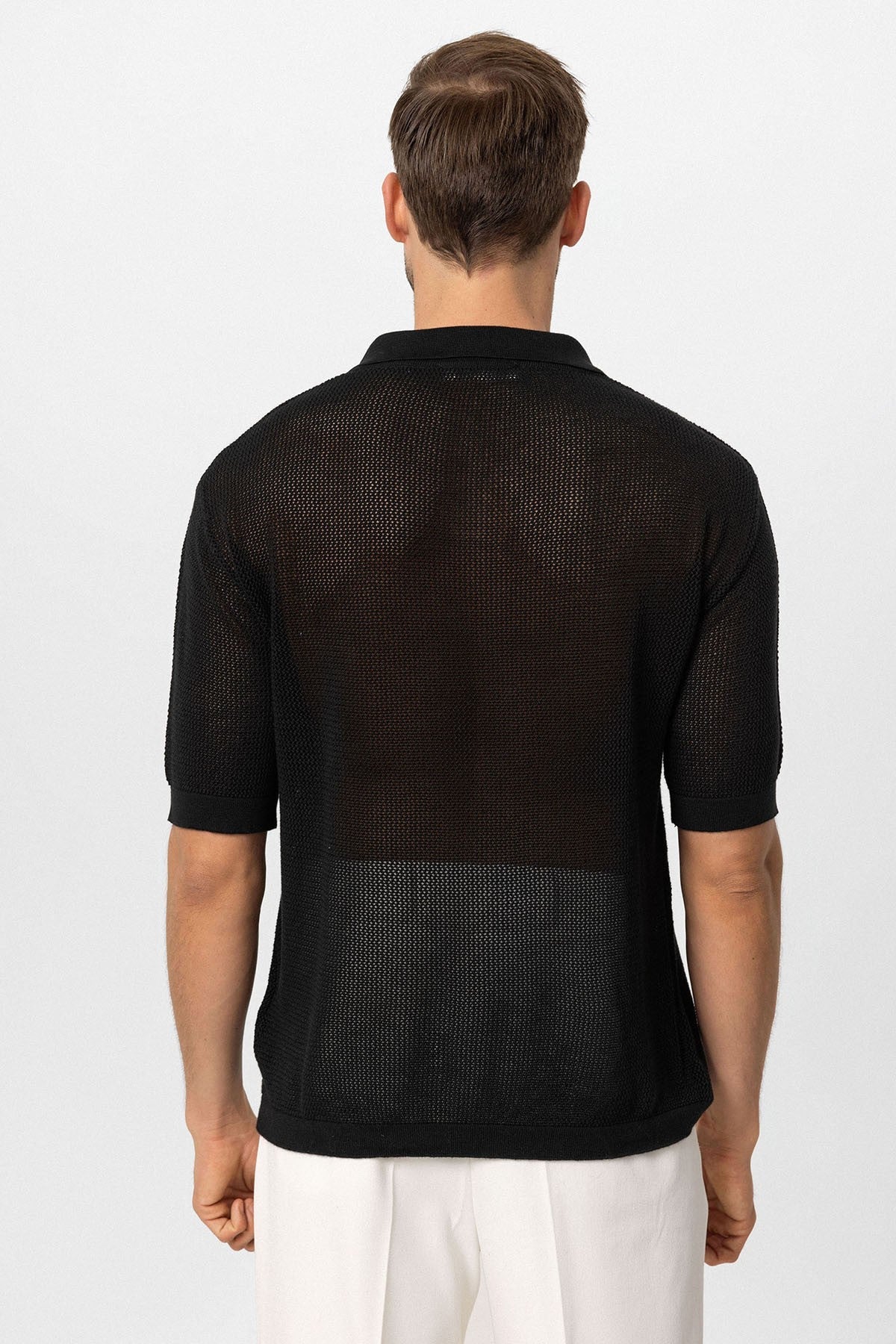 Polo Yaka Ajurlu Erkek T-Shirt