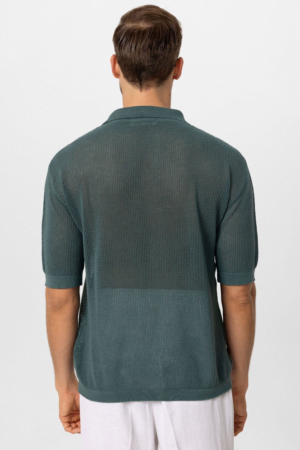 Polo Yaka Ajurlu Erkek T-Shirt