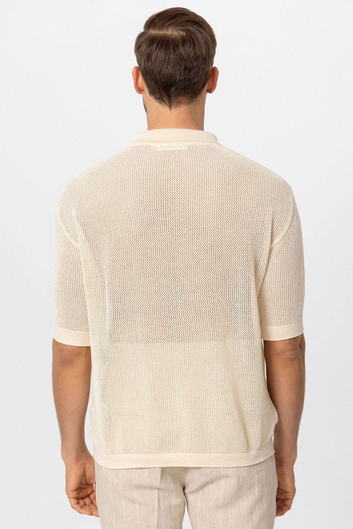 Polo Yaka Ajurlu Erkek T-Shirt
