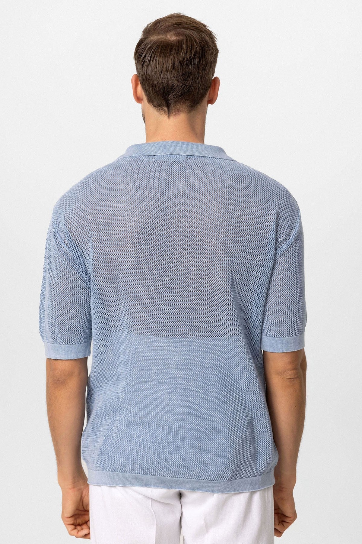 Polo Yaka Ajurlu Erkek T-Shirt