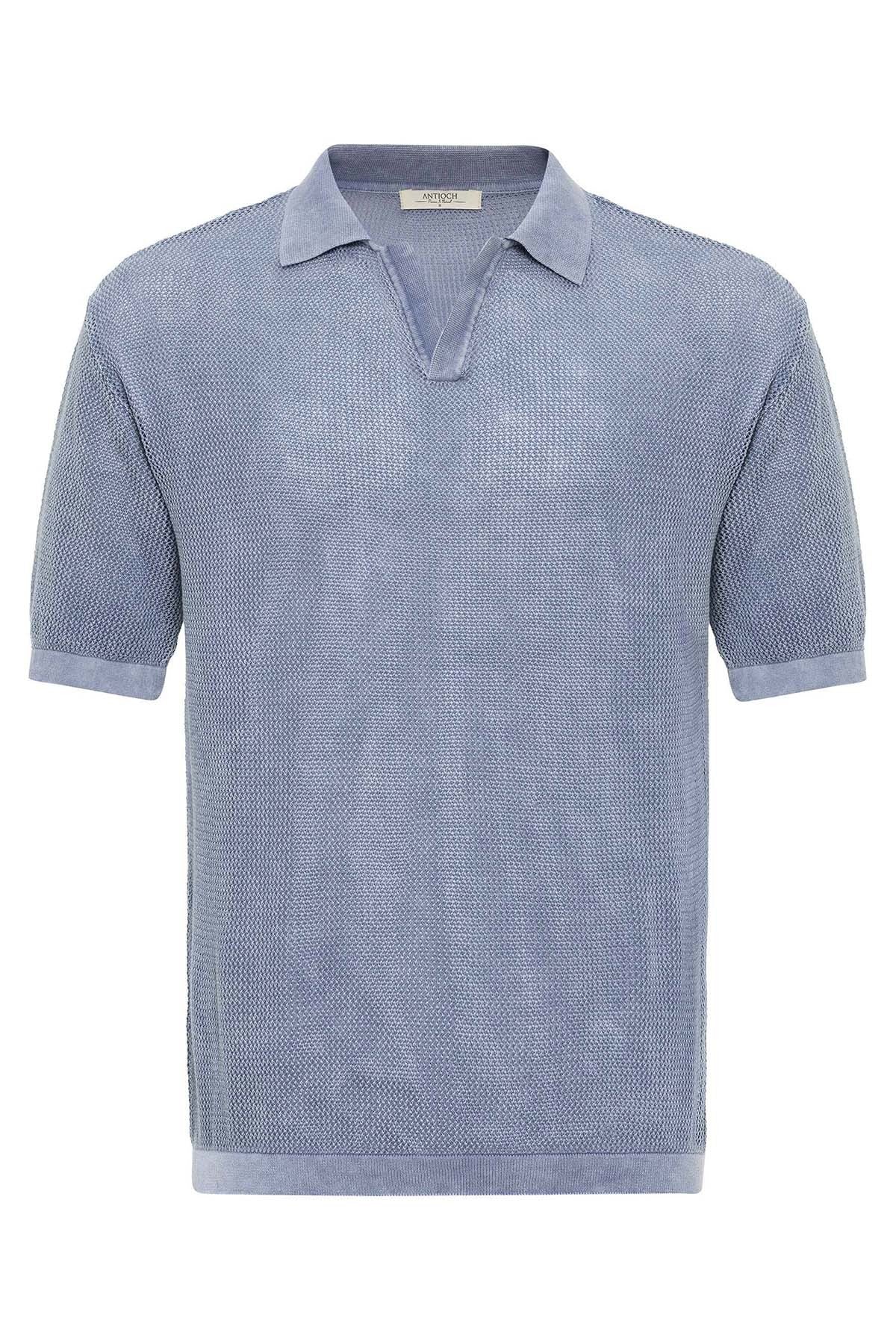 Polo Yaka Ajurlu Erkek T-Shirt