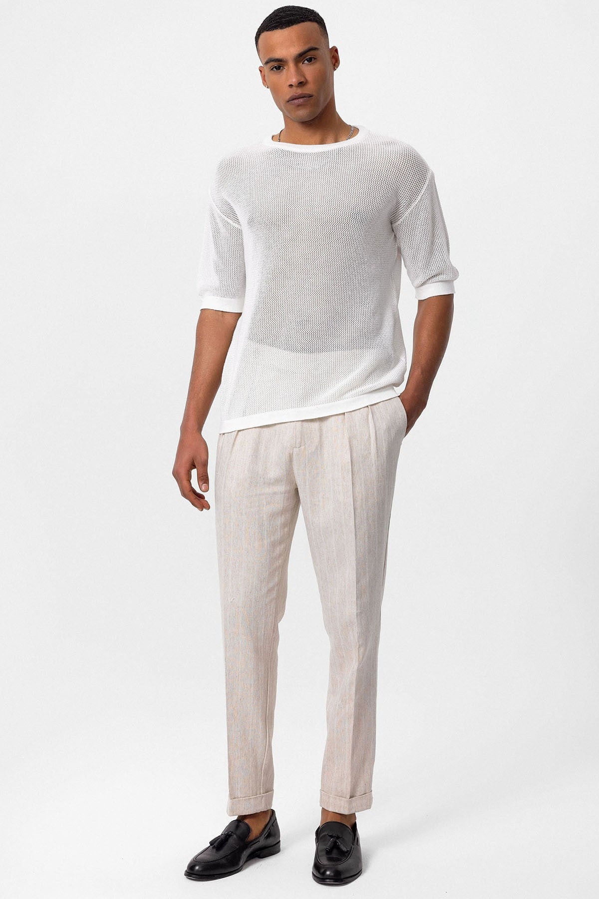 Antioch Oversize Ajurlu Erkek T-Shirt
