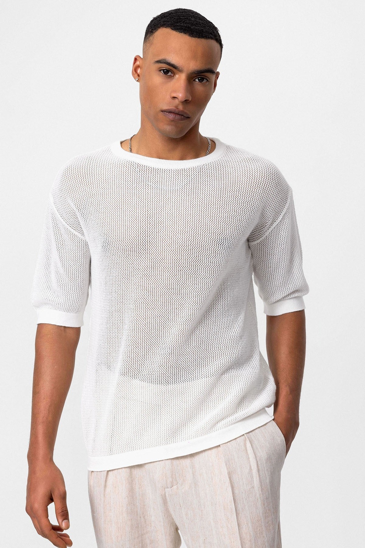 Antioch Oversize Ajurlu Erkek T-Shirt