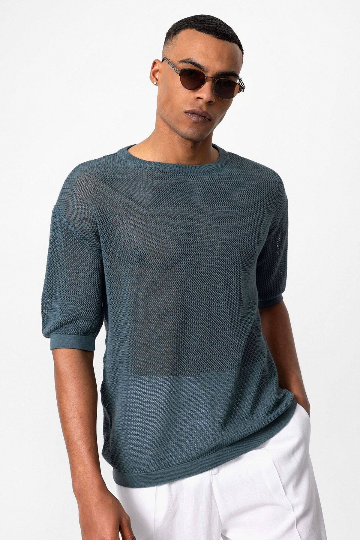 Antioch Oversize Ajurlu Erkek T-Shirt